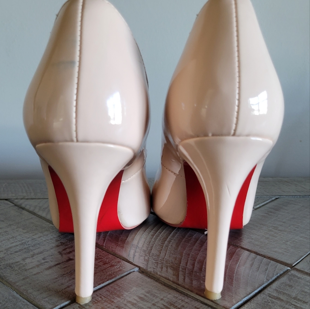 Christian Louboutin Pale Pink Pumps, Pre-Loved